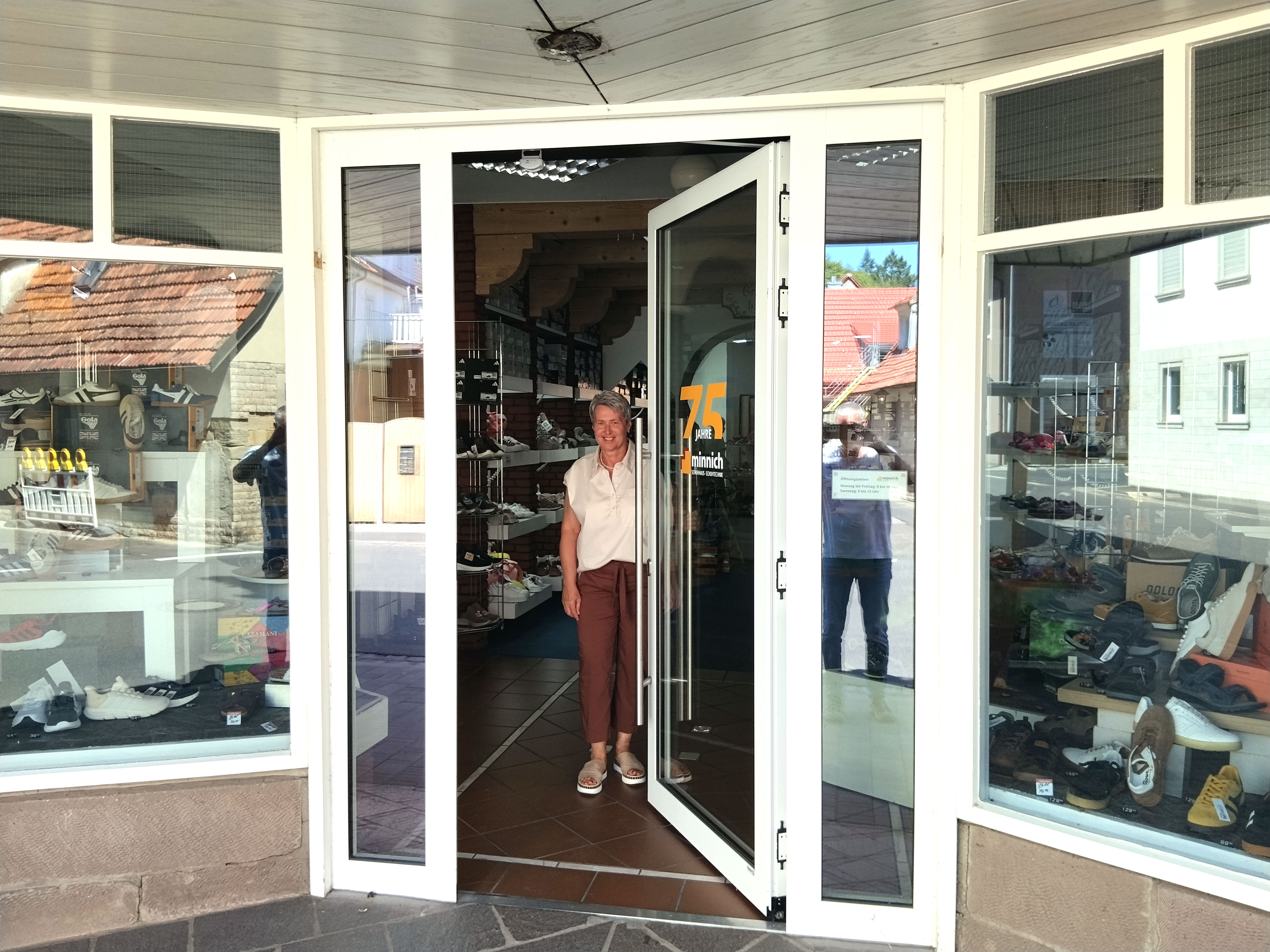Eingang Schuhhaus Minnich